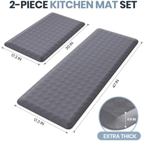TranquilRelax 4/5 Inch Cushioned Anti Fatigue Kitchen Mats - Image 2