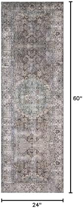Loloi Layla Taupe/Stone 2'-0" x 5'-0" Accent Rug - Image 2