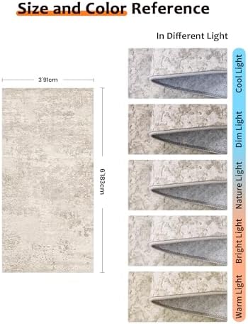 3x6 Runner Rug Non Slip, Washable Rug Runners - Image 2
