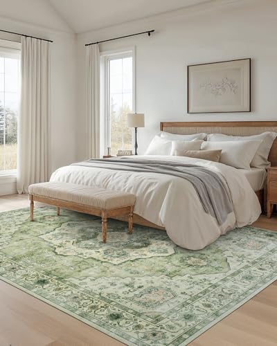 Amada Large 8x10 Washable Area Rug - Image 3