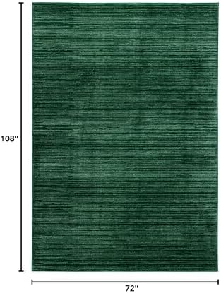 SAFAVIEH Vision Area Rug 6x9, Modern Tonal Dark Green VSN606Y - Image 2