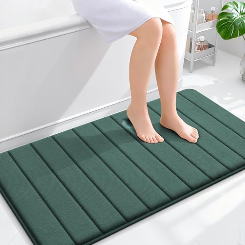 OLANLY Memory Foam Long Bathroom Rugs Runner 44x24, Super Soft Absorbent by OLANLY