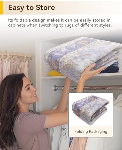 RELEANY Washable Area Rug - Image 5