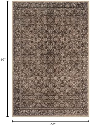 SIILOOM 3x5 Washable Area Rug Non Slip Door Mat Indoor - Image 2