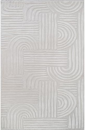Modern Indoor Rug Orbit 4x6 Area Rugs - Image 2