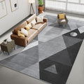 HOMFINE Washable Modern Area Rug by HOMFINE