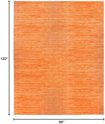 SAFAVIEH Vision Area Rug 8x10, Large Orange VSN606P - Image 2