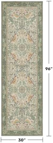 Hazo Haus 2'6"x8' Long Hallway Runner Rug - Image 2