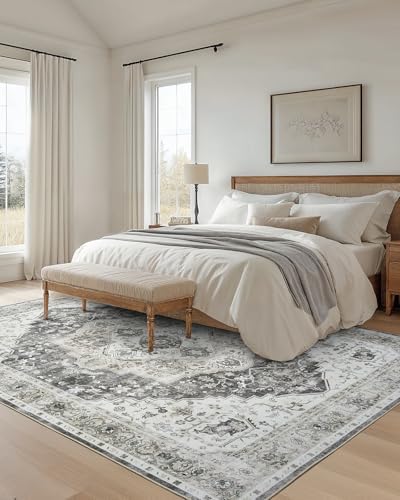 Amada Large 9x12 Washable Area Rug - Image 3
