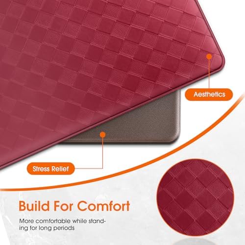 TranquilRelax 2-Piece Kitchen Mats, Cushioned Non-Slip Floor Mats - Image 6