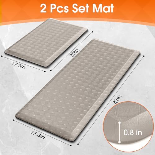TranquilRelax 4/5 Inch Cushioned Anti Fatigue Kitchen Mats - Image 2