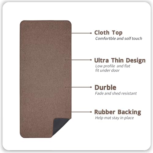 Bosap Bath Mat, Ultra Thin Bathroom Runner Rugs, Large Bath Mats - Image 2