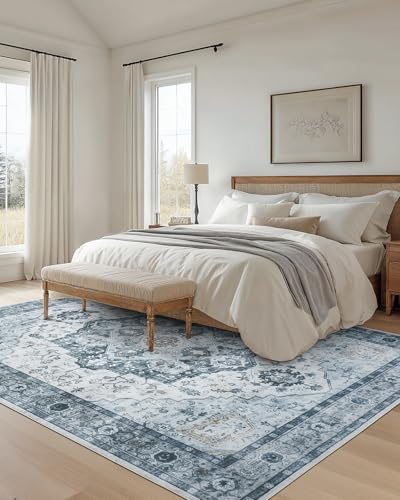Amada Large 8x10 Washable Area Rug - Image 3