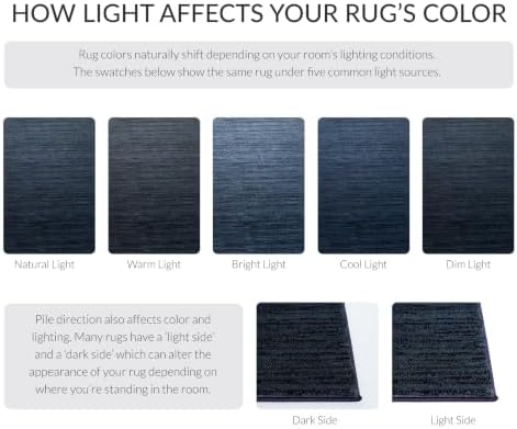 SAFAVIEH Vision Runner Rug 2'2"x8', Modern Tonal Black VSN606Z - Image 3