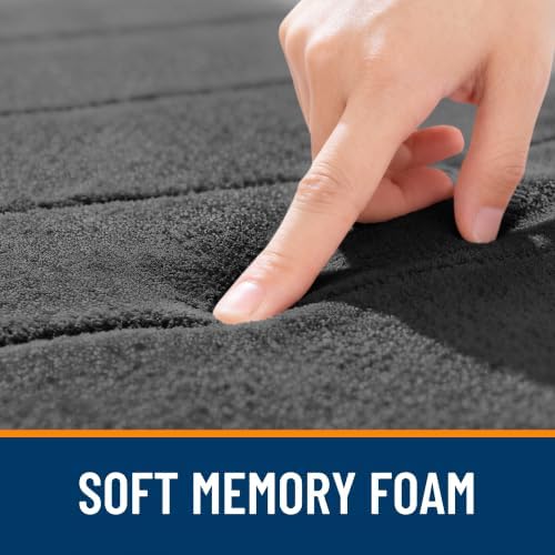 OLANLY Memory Foam Large Bath Mat 40x24, Super Soft Absorbent Bathroom Rugs - Image 5