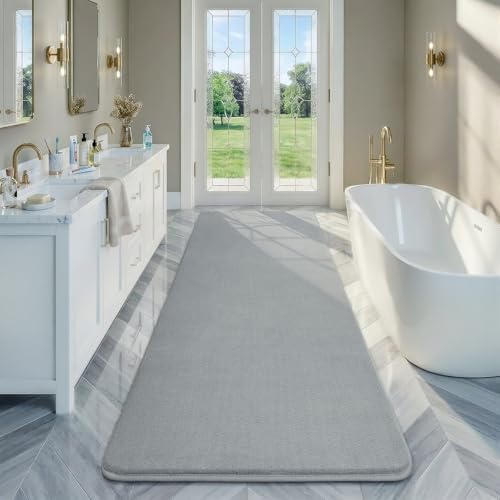 Amearea Modern Soft Hallway Runner Rug, 3x8 Feet Long Runners - Image 2