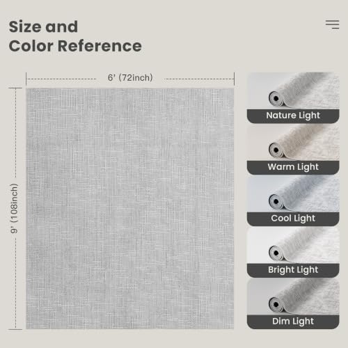 Valenrug 6x9 Area Rugs, High Low Pile Washable Rugs - Image 2