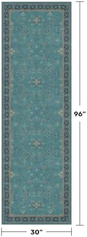 Boho 2'6"x8' Wide Hallway Runner Rugs - Image 2