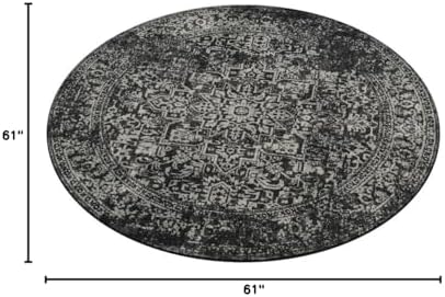 SAFAVIEH Evoke Round Rug 5'3" - Image 2