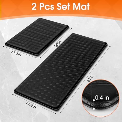 TranquilRelax 2-Piece Kitchen Mats, Cushioned Non-Slip Floor Mats - Image 2