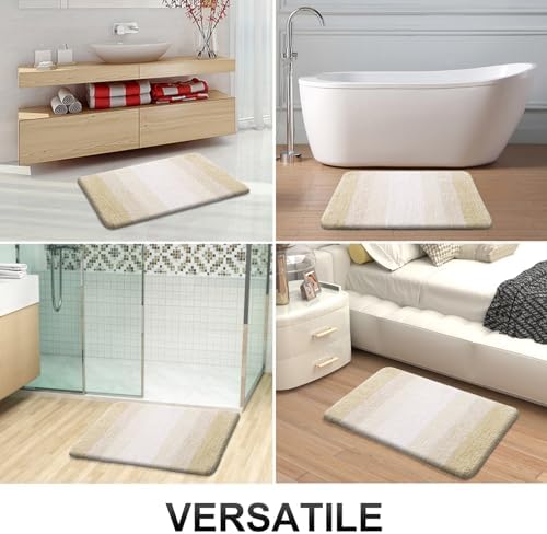 OLANLY Large Bathroom Rugs 50x30, Extra Soft Absorbent Microfiber Bath Rugs - Image 7