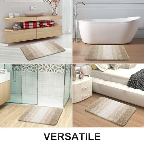 OLANLY Bathroom Runner Rug 59x20, Extra Soft Absorbent Microfiber Bath Rugs - Image 6