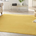 Nourison Home Nourison Essentials Yellow 5' x Square Area Rug by NourisonHome
