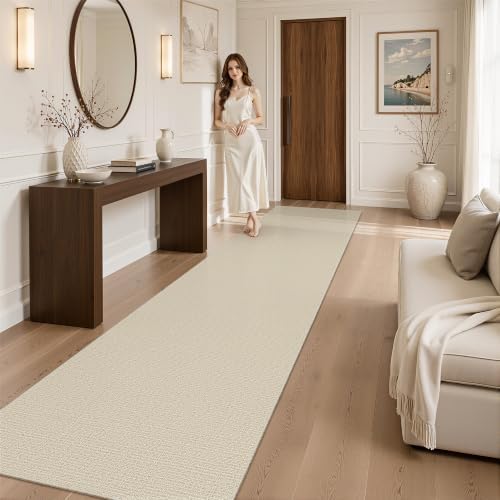 Valenrug 2x10 Runner Rug Non Slip, High-Low Pile Hallway Runners - Image 3