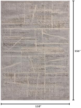 Loloi Amber Lewis Monty Collection MOT-07 Natural/Mist 9'-2" x 13', .50" Pile - Image 2