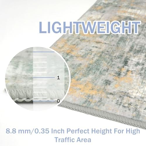 IOHOUZE Abstract Area Rug 3x5 Ft Washable Rugs - Image 6