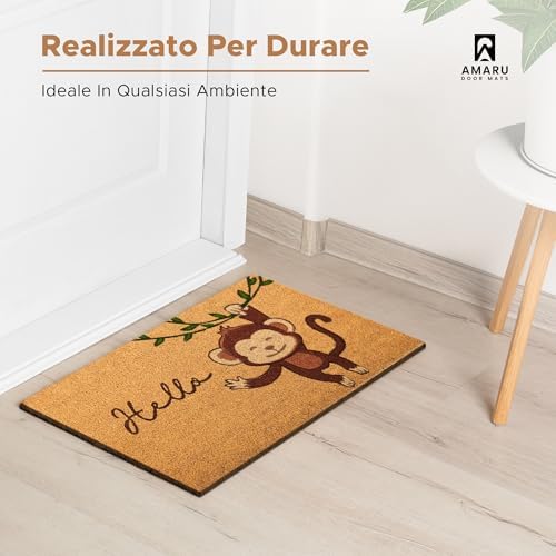 Coir Welcome Mat, 17 x 29 in - Image 5