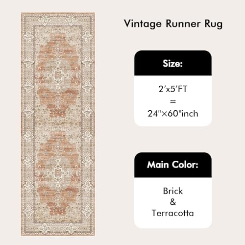 2x5 Washable Hallway Runner Rug - Image 6