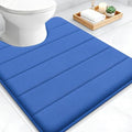 OLANLY Memory Foam Toilet Rugs U Shaped 24x20, Super Soft and Absorbent by OLANLY