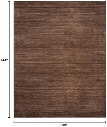 SAFAVIEH Vision Area Rug 9x12 Large, Modern Tonal Brown VSN606E - Image 2