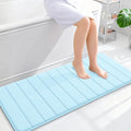 OLANLY Memory Foam Long Bathroom Rugs Runner 47x20, Super Soft Absorbent by OLANLY