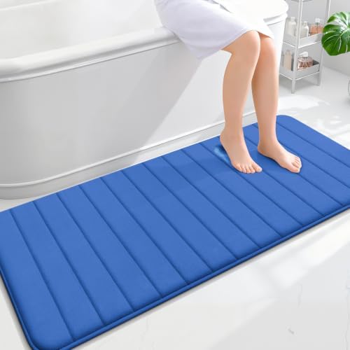 OLANLY Memory Foam Long Bathroom Rugs Runner 59x24, Super Soft Absorbent by OLANLY