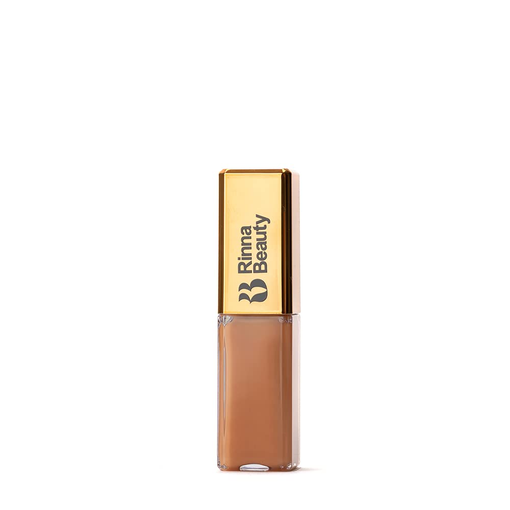 Rinna Beauty Larger Than Life Lip Plumping Oil - Illusion - Moisturizes & Hydrates Lips - Natural Plumping Over Time - Vegan, Cruelty-Free, & Paraben-Free 0.3 Fl Oz