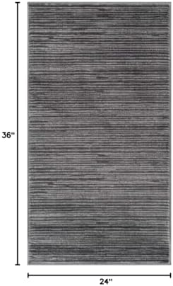 SAFAVIEH Vision Accent Rug 2x3, Modern Tonal Grey VSN606D - Image 2
