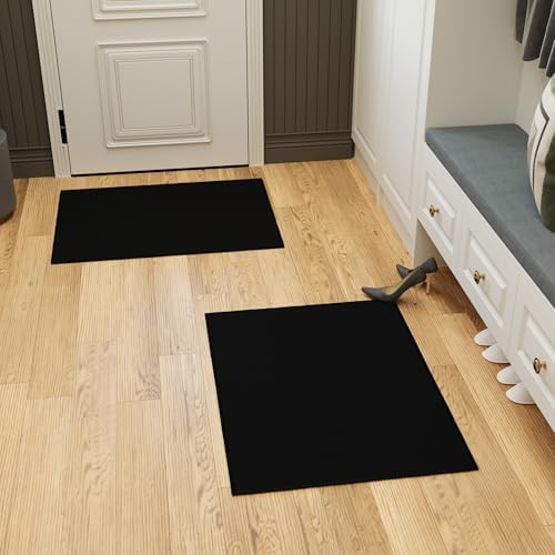 Ottomanson 24x36 Entrway Rug 2 Pack – Indoor Door Mat by Ottomanson