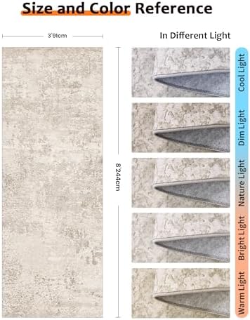 3x8 Runner Rug Non Slip, Washable Rug Runners - Image 2