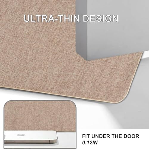 Ultra Thin Indoor Door Mat, 1/10 in Thin Door Mats - Image 4