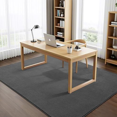 Vasofe Grey 6x9 Rugs, Large Area Rug - Image 4