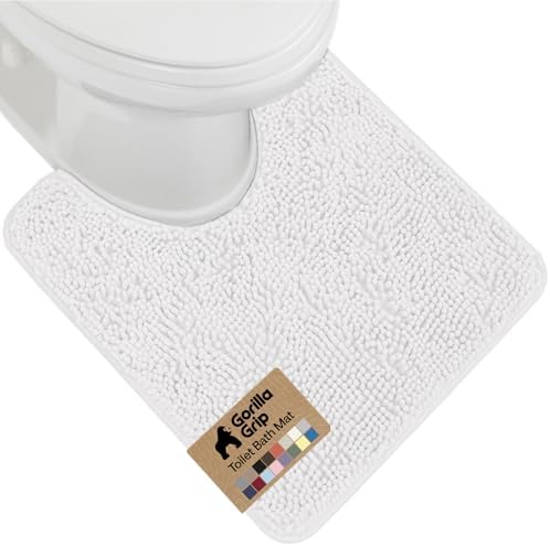 GORILLA GRIP Chenille Bath Rug Mat by GorillaGrip