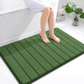 OLANLY Memory Foam Large Bath Mat 44x32, Super Soft Absorbent Bathroom Rugs by OLANLY