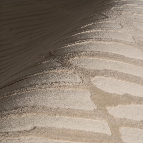 nuLOOM Kailani Cream Geometric Washable Area Rug - Image 7