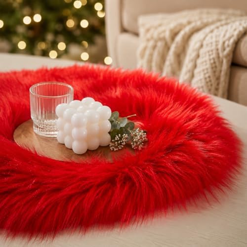 EasyJoy Ultra Soft Faux Fur Rug Fluffy Sheepskin Rug - Image 6