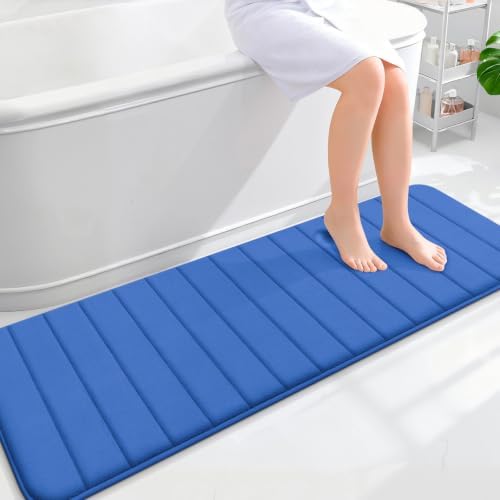 OLANLY Memory Foam Long Bathroom Rugs Runner 59x20, Super Soft Absorbent by OLANLY