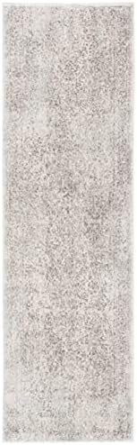 SAFAVIEH Evoke Runner Rug 2'2"x19', Ivory & Taupe EVK256E - Image 3