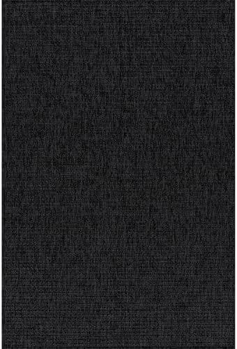 Beverly Rug Easy Jute Rug 4x6 Solid Washable Durable Outdoor Indoor Area Rugs - Image 2