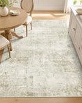 OLANLY 3x5 Washable Accent Rug, Soft Non Slip Carpet by OLANLY